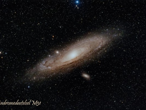 Foto: Andromedastelsel (M31) Foto Jos Henrichs